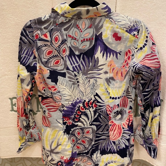 Etro Multicolor Floral Button Down Shirt - Picture 2 of 3